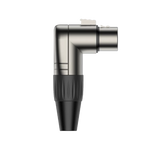 Gniazdo XLR żeńskie kątowe 3-pin Roxtone RX3RMP-NT