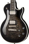 Epiphone EXCLUSIVE Bats in Flight Les Paul Custom Quilt Transparent Ebony Burst gitara elektryczna