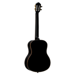 Ukulele barytonowe Ortega RUOX-BA Onyx czarne połysk świerk/mahoń + pokrowiec