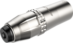 Wtyk XLR męski 3-pin wodoodporny IP67 Roxtone RX3MWP-NG