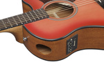 Gitara elektroakustyczna Ibanez AAM50CE-CRO Advanced Coral Red Burst Open Pore