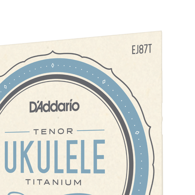 Struny do ukulele tenorowego D'Addario EJ87T Titanium