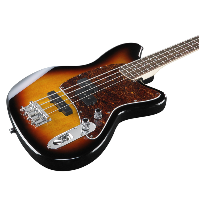 Zestaw gitara basowa Ibanez TMB100-TFB z combo Ibanez IBZ10BV2 i akcesoriami