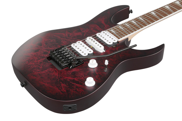 Gitara elektryczna Ibanez RG470DXW-WZM Wine Red Frozen Matte
