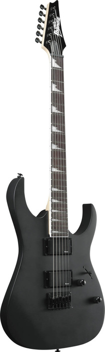 Zestaw gitara elektryczna Ibanez GRG121DX-BKF GIO Black Flat z dedykowanym pokrowcem Ibanez M300C