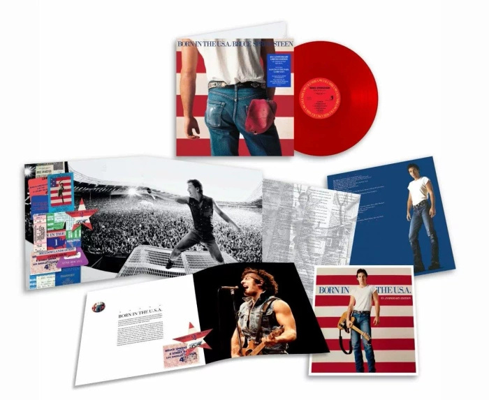 Bruce Springsteen - Born in the U.S.A. LP czerwona płyta winylowa