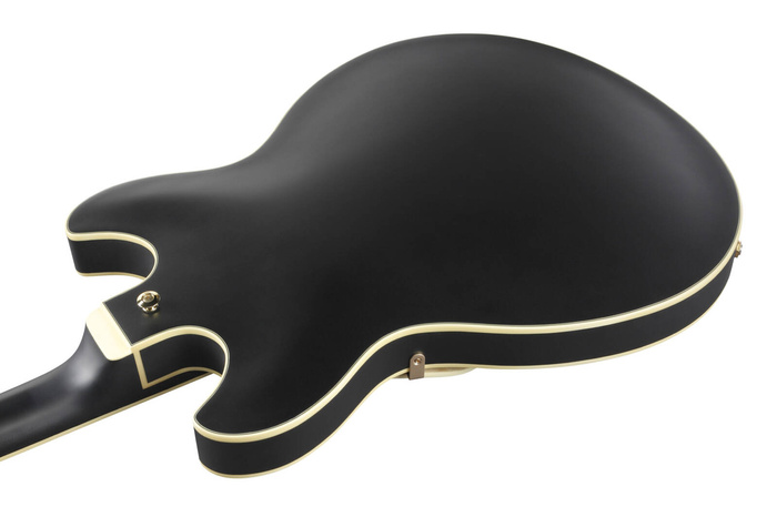 Zestaw gitara elektryczna Ibanez AS73G-BKF Artcore Hollowbody z dedykowanym futerałem Ibanez MS100C
