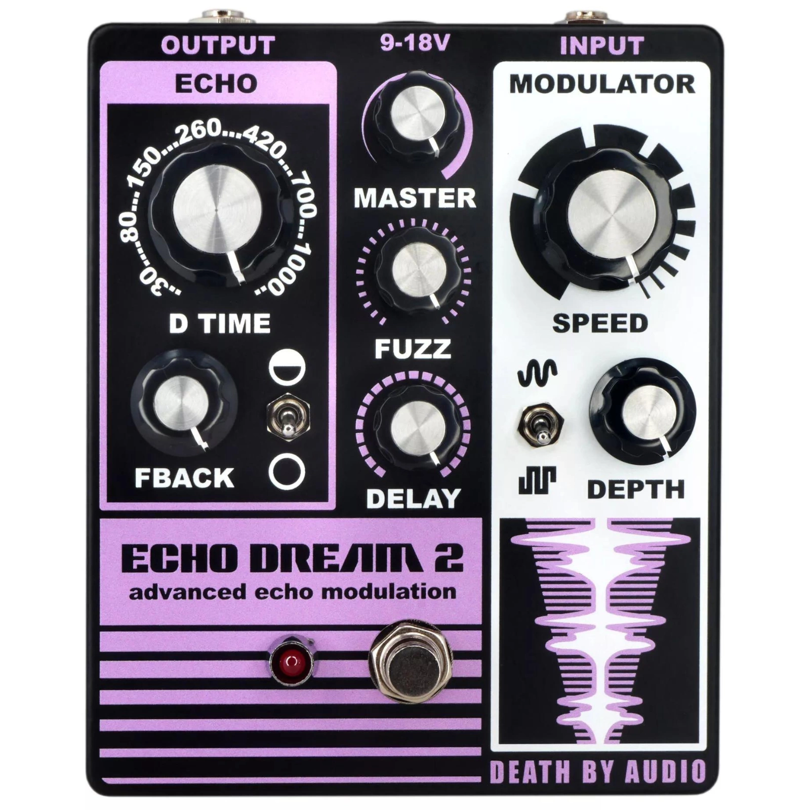 Death By Audio Echo Dream 2i – Efekt Gitarowy Delay | Sklep Dogitary