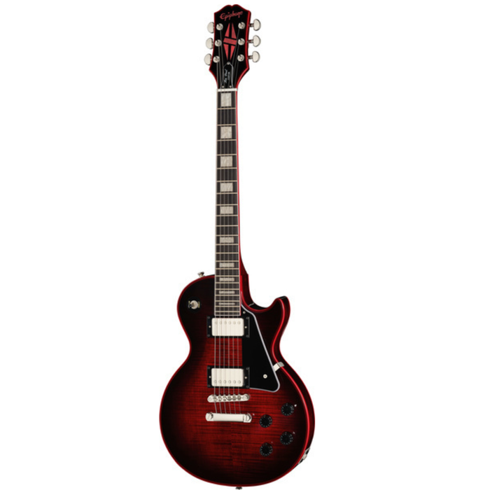 Epiphone Exclusive Les Paul Custom Widow (z Premium Gig Bag) Red Burst gitara elektryczna