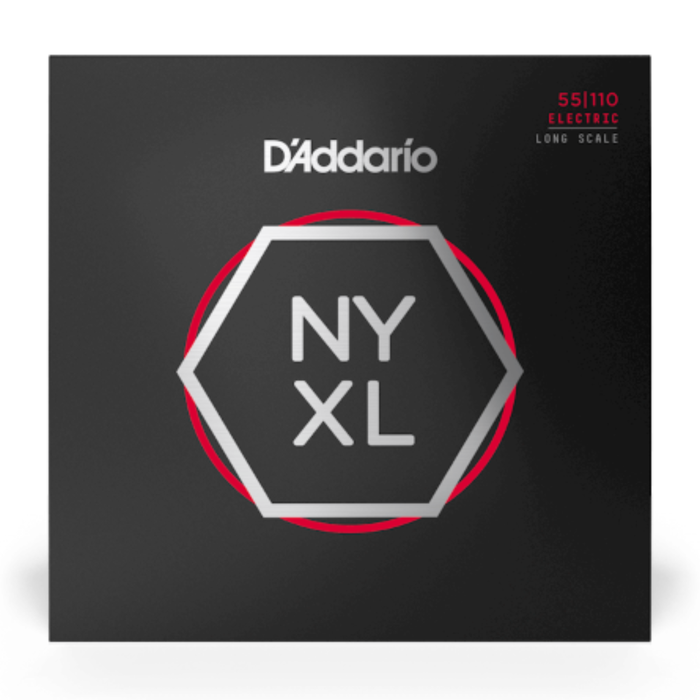 Struny do gitary basowej D'Addario NYXL55110 Heavy 55-110 Long Scale