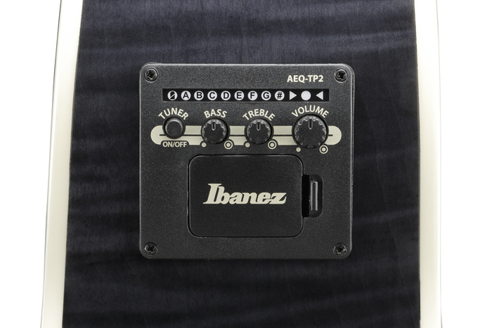 Gitara elektroakustyczna Ibanez AE170-TBK Transparent Black High Gloss