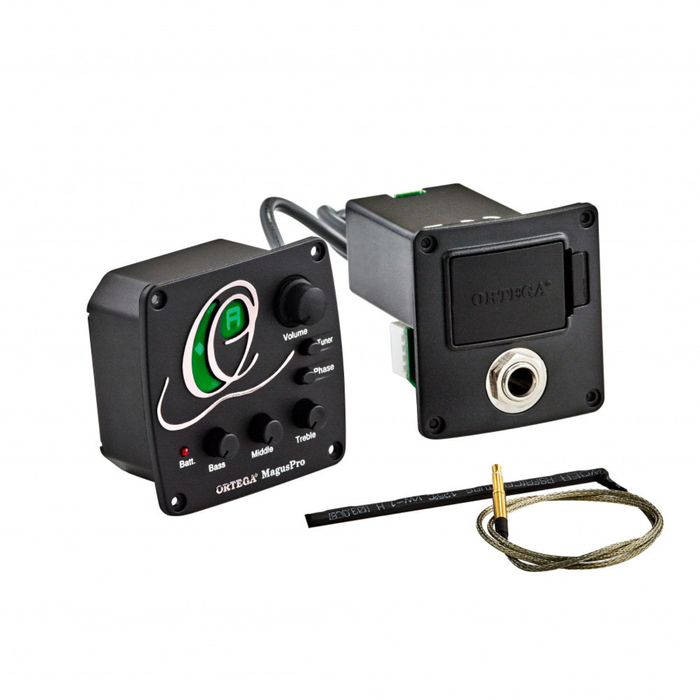 Gitara elektroklasyczna Ortega RCE145WH biała 4/4 z pokrowcem