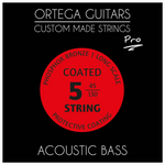Struny do basu akustycznego 5-strunowego 45-130 Ortega ABP-5