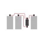 Konwerter do zasilania do pedalboardu D'Addario PW-XPNDPVB-01 Voltage Booster