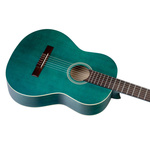 Zestaw gitara klasyczna 4/4 Ortega RST5MOC niebieska z pokrowcem