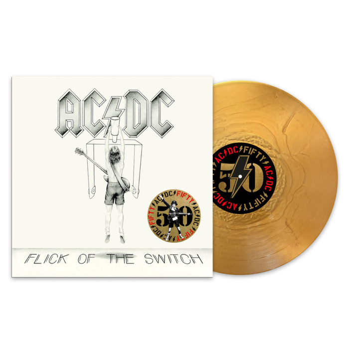 AC/DC - Flick Of The Switch (50th Anniversary) LP złota płyta winylowa