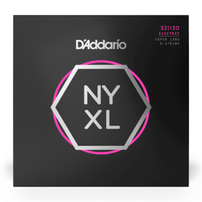 Struny do gitary basowej D'Addario NYXL32130SL 32-130 Super Long Scale 6 strun