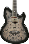 Gitara elektroakustyczna Ibanez TCY10PA-BKB Talman Transparent Brown Black Burst High Gloss