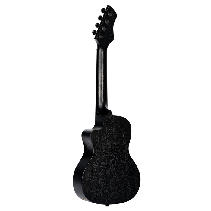 Ukulele koncertowe elektroakustyczne Ortega RUHZ-CE-SBK Horizon okoume czarne