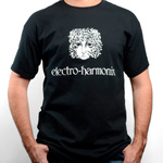 T-shirt Electro Harmonix czarna z logo rozmiar M