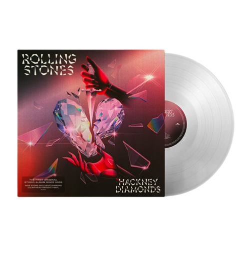 The Rolling Stones - Hackney Diamonds LP płyta winylowa przezroczysta
