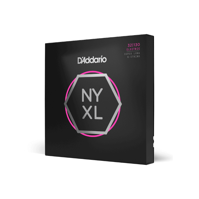 Struny do gitary basowej D'Addario NYXL32130SL 32-130 Super Long Scale 6 strun