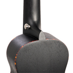 Ukulele Sopranowe czarne z mahoniu Cascha Premium HH 2262 zestaw