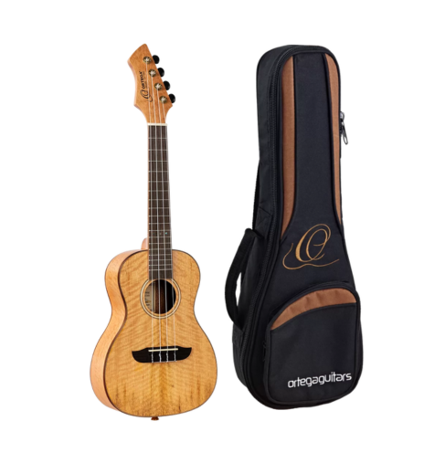 Zestaw ukulele koncertowe z pokrowcem Ortega RUMG i z akcesoriami