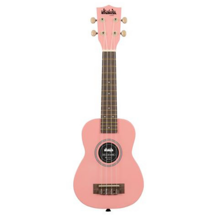 Ukulele sopranowe różowe z pokrowcem Kala KA UK FLAMINGO RW
