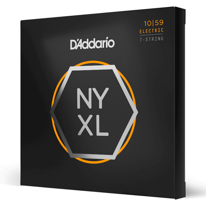 Struny do gitary elektrycznej 7-strunowej D'Addario NYXL1059 10-59