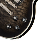 Epiphone EXCLUSIVE Bats in Flight Les Paul Custom Quilt Transparent Ebony Burst gitara elektryczna