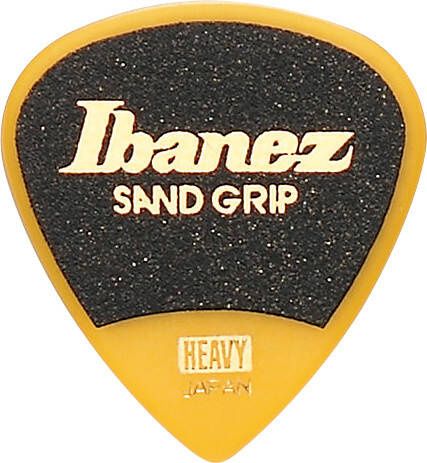 Kostka do gitary Ibanez PPA16HSG-YE Sand Grip 1mm żółta