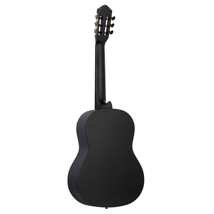 Zestaw gitara klasyczna 4/4 Ortega RST5MBK czarna z pokrowcem