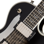 Epiphone EXCLUSIVE Bats in Flight Les Paul Custom Quilt Transparent Ebony Burst gitara elektryczna