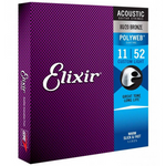 Elixir 11025 Custom Light (11-52) PW struny do gitary akustycznej