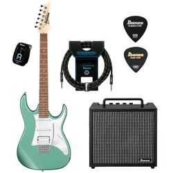 Zestaw gitarowy Ibanez GRX40-MGN gitara elektryczna z combo gitarowym Ibanez IBZ10GV2 z akcesoriami