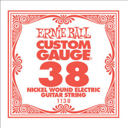 ERNIE BALL NICKEL WOUND Single .038 struna do gitary elektrycznej lub akustycznej