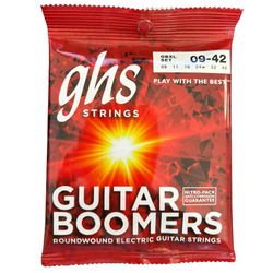 Struny do gitary elektrycznej 9-42 Extra Light GHS Guitar Boomers GBXL