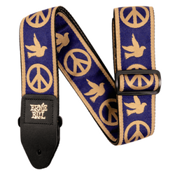 Pas do gitary Ernie Ball 4699 Peace Love Dove niebiesko-beżowy