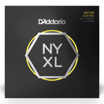 Struny do gitary basowej D'Addario NYXL45130MS 45-130 Multiscale 5 strun