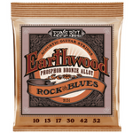 Ernie Ball 2151 Rock and Blues Earthwood Phosphor Bronze struny do gitary akustycznej 10-52