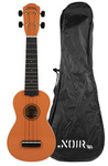 Ukulele sopranowe pomarańczowe z pokrowcem dla dziecka Noir NU1S Baton Rouge