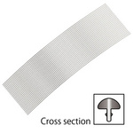 Progi HOSCO 2,9mm HF-J1 (18% nickel-silver, 50cm) Jumbo progi do gitary