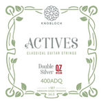 Struny do gitary klasycznej Knobloch ACTIVES Double Silver QZ Nylon 400ADQ 29-43