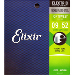 Elixir 19007 Optiweb Super Light 09-52 struny do gitary elektrycznej 7-strunowej