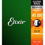 Elixir 14052 struny do gitary basowej 45-100 Long Scale Light