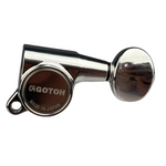 Klucze blokowane GOTOH SG381-05 MG L6 Chrome sześć lewych kluczy do gitary MG