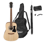 Gitara akustyczna Ibanez V50NJP-OPN w zestawie z akcesoriami