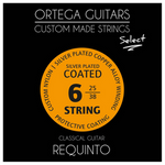 Struny do gitary klasycznej 1/2 Ortega RQS Requinto 25-38