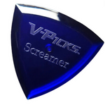 Akrylowa kostka do gitary 2,75mm V-Picks Screamer Sapphire Blue niebieska kostka do gitary